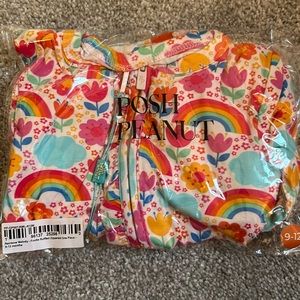 Brand new with tags- 9-12 mo, double zipper. Still in original wrapping